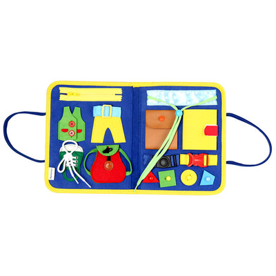 忙碌板手眼协调蒙氏教具