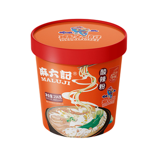 麻六记酸辣粉256g*12桶方便速食冲泡即食夜宵食品