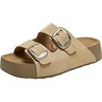 百思图2025夏季新款懒人休闲厚底勃肯拖鞋凉鞋外穿女拖鞋B9311BT5