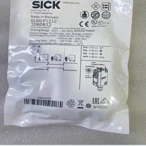 议价GL6G-P1212 1060812 西克SICK光电传感器正品 GL10-P7551 106