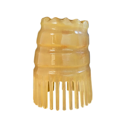 头疗经络梳真正老白水牛角梳