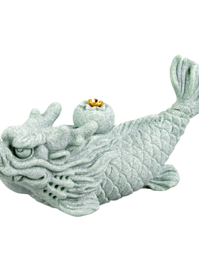 器物志青砂石摆件国潮桌面茶宠