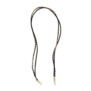 小香mini22bag垃圾袋肩带适用chanel链条ck流浪包斜挎双链背包链