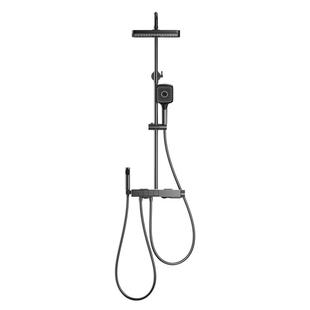 Haier/海尔花洒套装家用洗澡淋浴器钢琴键智能数显高增压喷头