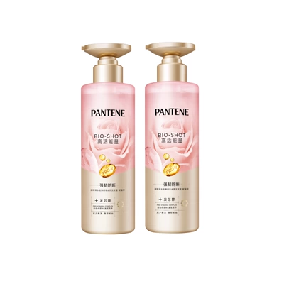 潘婷深水泡弹玫瑰洗发水洗发露香