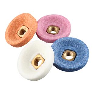 碗形小砂轮气动打磨机弯头风磨笔专用磨头火石仔沙轮抛光打磨工具