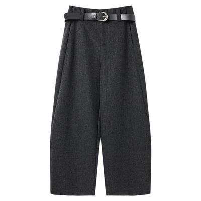 宅慧影西町村屋极简风哈伦裤女2025冬季新款宽松休闲裤ZHAD10262