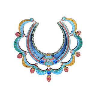 敦煌研究院璎珞纹饰铝箔冰箱贴文创冰箱贴磁贴2026新款文创纪念品