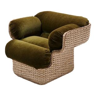 GUBI Basket Lounge Chair Sofa 单人沙发 三人沙发 藤编北欧卧室