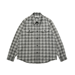 TACITURNLI PENNEY WORK SHIRT 重磅格纹潘尼工作衬衣