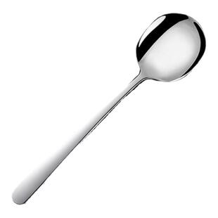 304不锈钢分餐勺公勺公筷酒店餐厅加长柄大勺子商用公用勺刻字