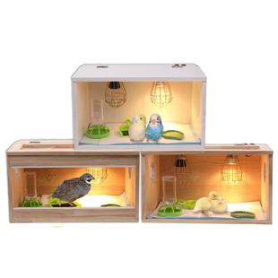 柯尔鸭保温箱育雏箱自动控温灯恒温小鸟鸡鸭鹅鹌鹑芦丁鸡养殖设备