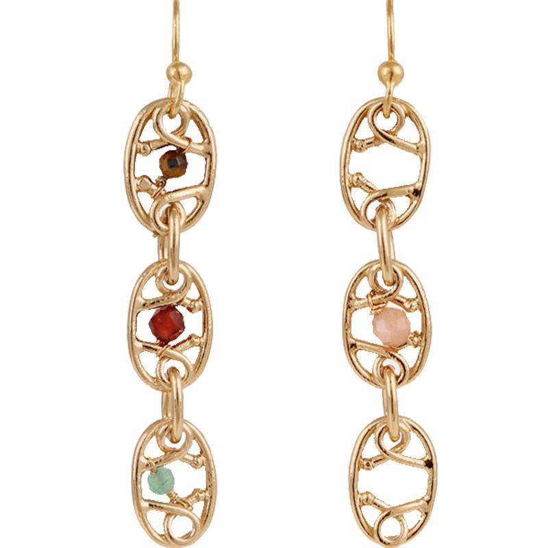 【法国进口】GASBIJOUX珈思秘境系列耳坠珈思宝石镶嵌耳环高级