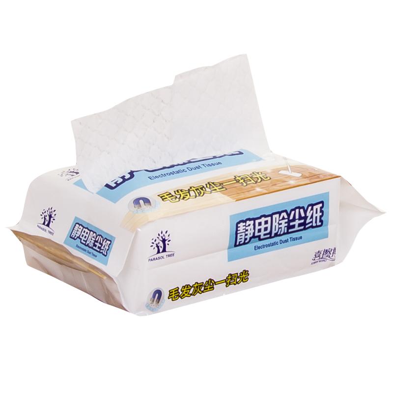 一次性静电除尘纸地板湿巾家用
