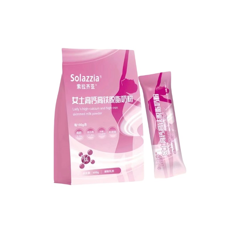 成人奶粉女士补气养血高铁高钙睡眠不足胶原蛋白益生菌叶酸脱脂