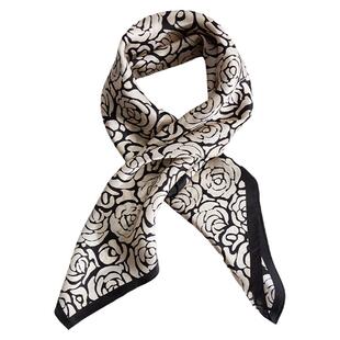 【新年好礼】太湖雪桑蚕丝数码印花丝巾70真丝素绉缎方巾