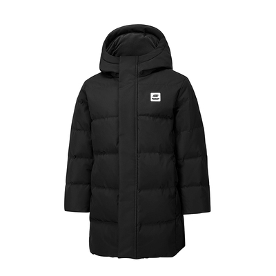 Skechers斯凯奇儿童中长款羽绒外套冬季童装男女童三防保暖羽绒服