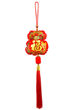家居装饰小挂件福字福袋招财吊饰