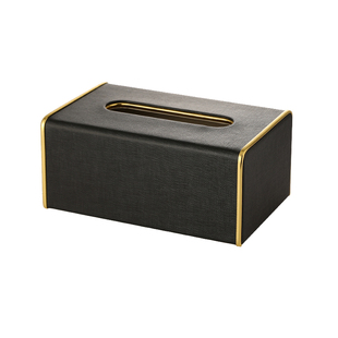 酒店办公会议室2026新款商务抽纸巾盒客厅高档轻奢高级感定制logo