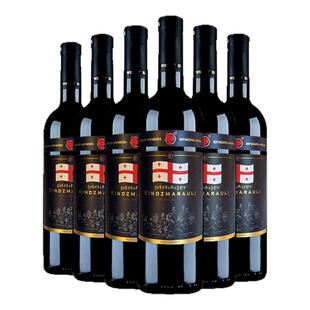 格鲁吉亚红酒金兹玛拉乌里半甜型葡萄酒原瓶原装进口微醺晚安酒