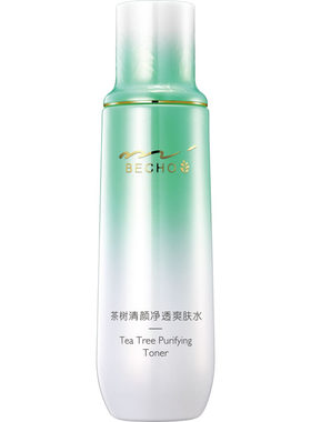柏泉茶树清颜净透爽肤水清爽肌肤