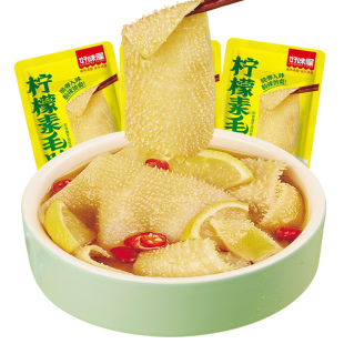 好味屋柠檬素毛肚魔芋爽丝小零食休闲小吃素肉食品辣爽宅家解馋