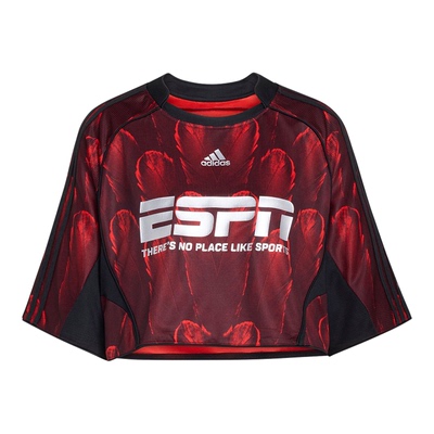 Adidas/阿迪达斯正品2026年女士时尚休闲经典短款短袖T恤KD0502