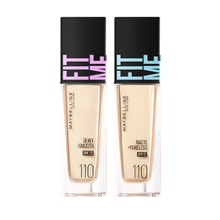 美宝莲fitme pro粉底液持久不脱妆遮瑕保湿BB混油皮干皮官方正品