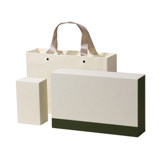 山河图茶礼盒白茶绿茶红茶普洱6泡装单盒空盒茶叶礼盒定制包装盒