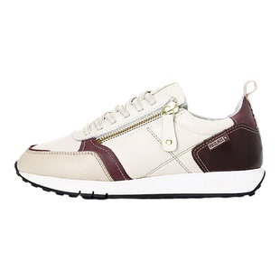 皇冠老店Pikolinos派高雁秋季擦色牛皮拼色系带运动单鞋PL220403