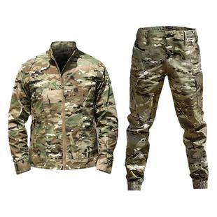 春秋新式cp迷彩服套装男正版俄军户外战术冲锋衣教官夹克作训服女