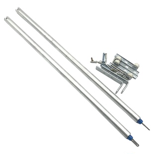 上下推拉窗拉杆配件美式提拉窗提升活动杆塑钢上下移窗五金螺旋杆