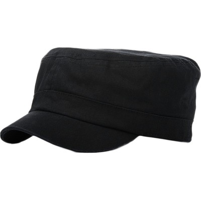 春夏大头围遮阳帽休闲平顶帽