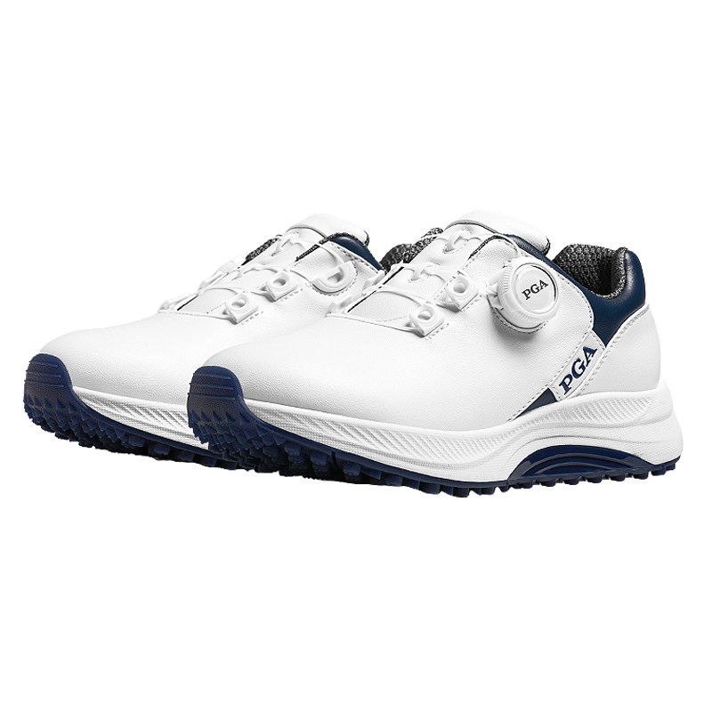 美国PGA 儿童高尔夫鞋男童女童青少年高尔夫球鞋防水/透气golf鞋