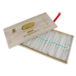 双塔木盒粉丝山东龙口粉丝绿豆粉丝500g木质礼盒年货过节送礼批发
