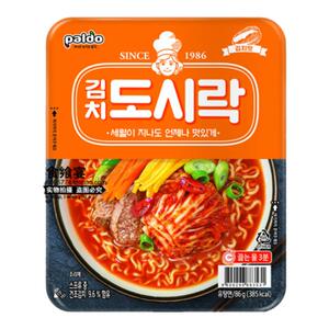 八道牛肉泡菜韩国进口方盒碗面