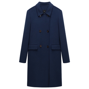 【特享折扣】Woolmark认证OCHIRLY欧时力 羊毛双面呢大衣外套25冬