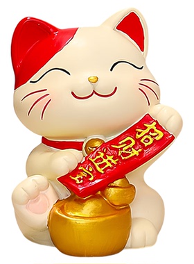 迷你可爱招财猫摆件吉祥物