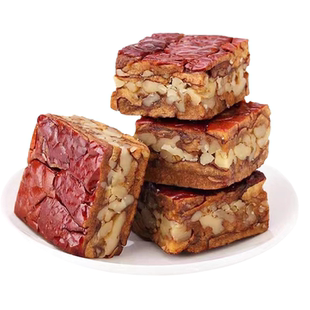 原味枣仁派新疆红枣夹核桃仁夹心枣糕真空包装孕妇休闲小零食特产