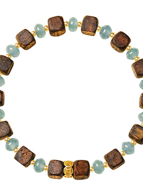 宫里上新翡翠奇楠沉香手链