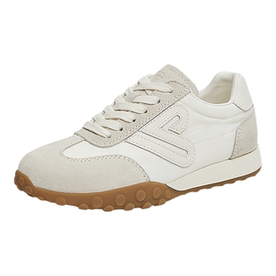 TATA他她粉色德训鞋女复古阿甘鞋休闲运动鞋女春季新款CYJ01AM5