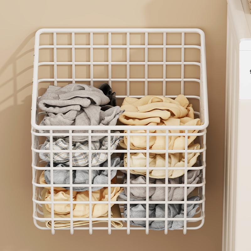 脏衣篓家用壁挂可折叠浴室换洗衣脏衣篮脏衣服收纳筐卫生间洗衣篓