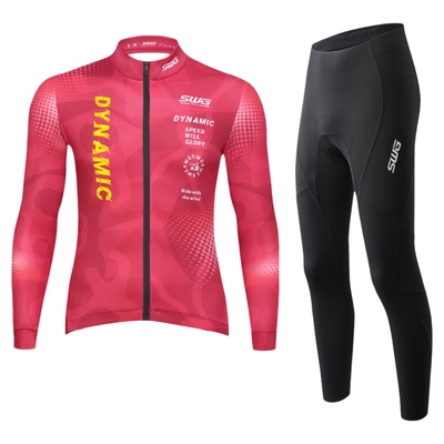 SWG铭胜秋冬抓绒保暖骑行服