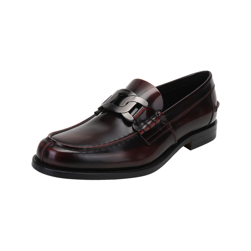 【自营】Tod'S 男士金属链条饰扣一脚蹬乐福鞋皮鞋XXM26C0EO40AKT