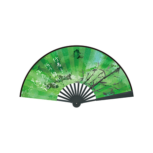 SING女团同款千盏扇子折扇中国古风十骨蝙蝠跳舞蹈cos寄明月可转