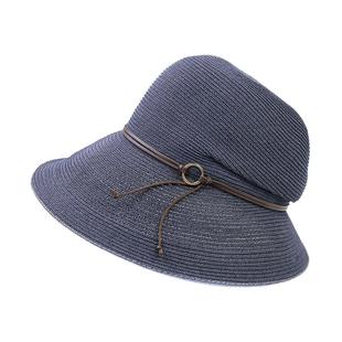 MARJAKURKI玛丽亚古琦赫本风法式草帽夏季防晒帽大帽檐遮阳帽子女