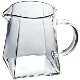 玻璃茶具大小号公杯耐热温高硼硅玻璃加厚公道杯茶漏过滤网分茶器