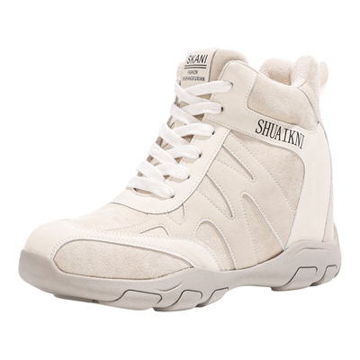 隐形内增高休闲鞋女9cm登山鞋冬