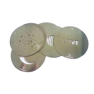 南光60B聚光筒专用78mm不锈钢插片摄影灯造型片光影板束光筒投影