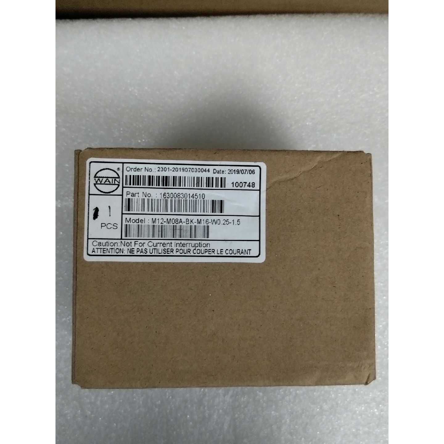 议价-WAIN连接器M12M08ABKM16W0.25图片